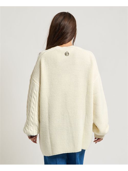 Maglione donna Gaelle Paris con maniche a sbuffo GAELLE PARIS | GAABW07164BU01